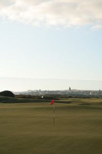 St Andrews old in and out flags